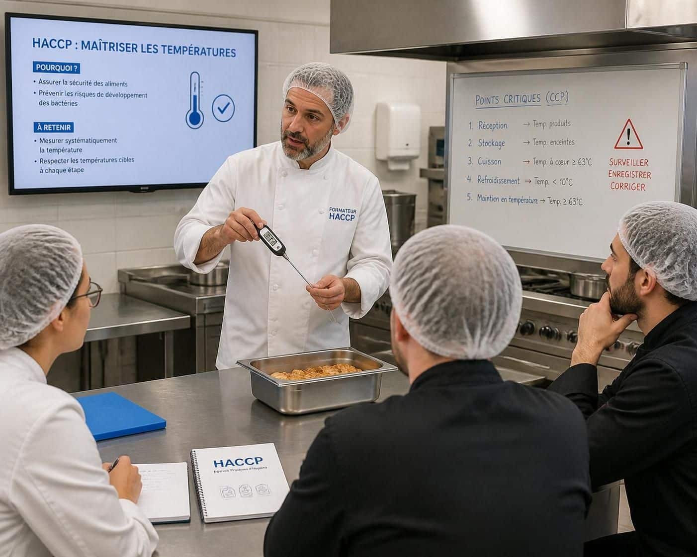 le coût d'une formation haccp, les facteurs qui influencent le prix, et comment choisir la meilleure option pour garantir la sécurité alimentaire de votre entreprise.