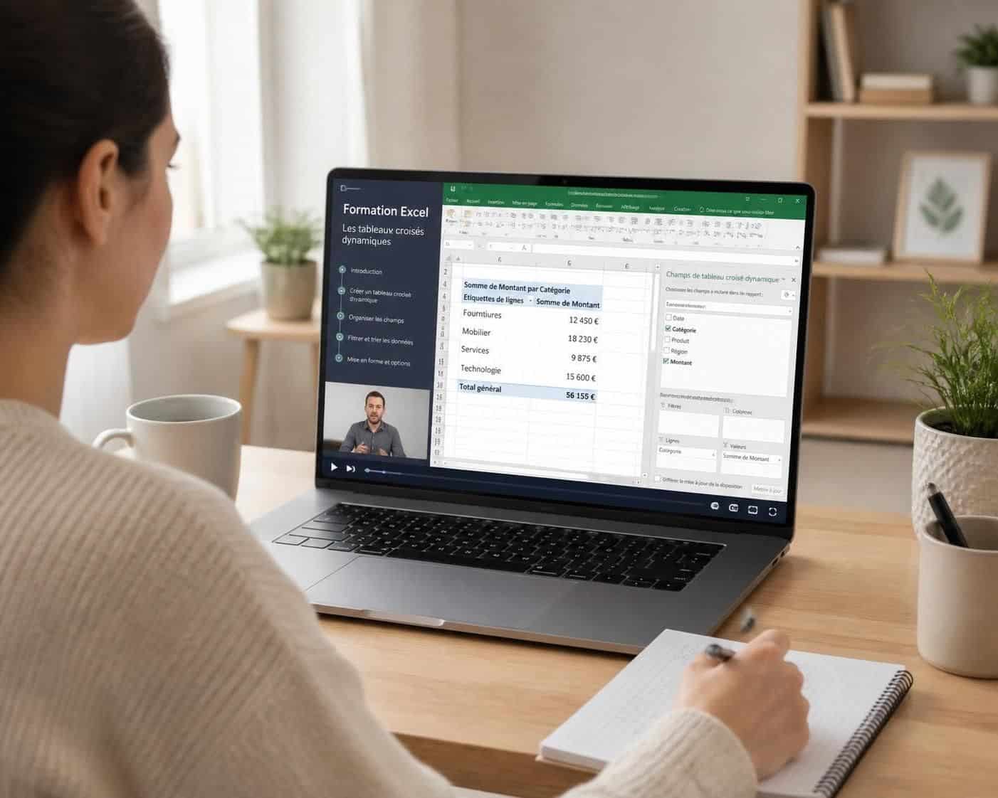 les avantages et les limites de la formation excel à distance pour optimiser votre apprentissage et améliorer vos compétences depuis chez vous.
